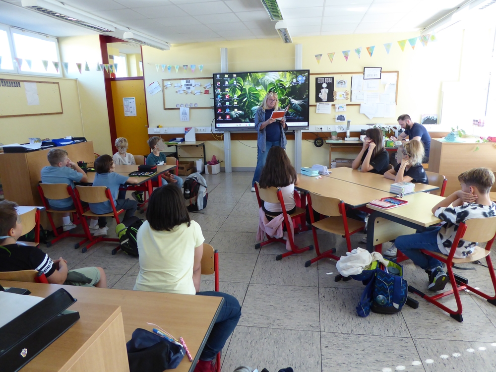 Bild vom Klassenzimmer