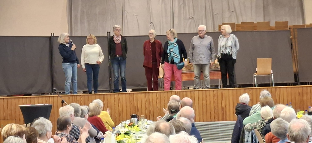 Ensemble der Seniorensicherheitsberater