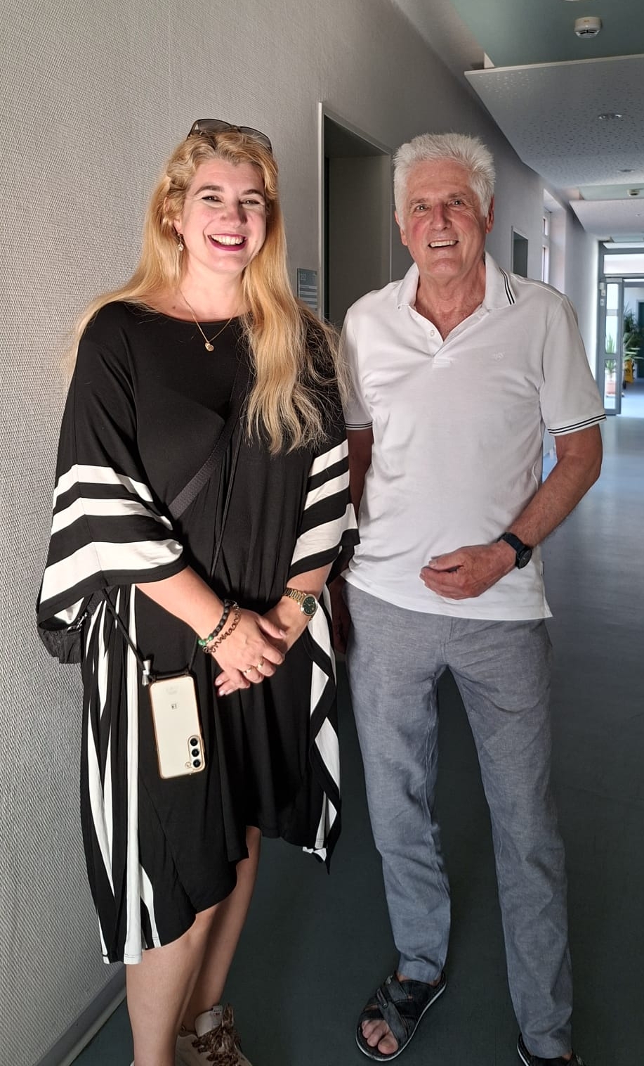 Foto MdL Katharina Schuler und Außenstellenleiter Heinz Hussy